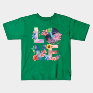 Save Our Planet - Save The World - Love Our World Kids T-Shirt